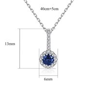 Collana Gaurosa Donna Fantasy in Argento Zirconia SN0417-BU - SN0417-BU